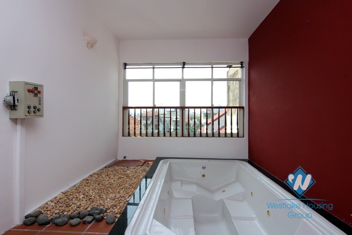 Modern and contemporary styled, swimming pool house for rent in Tay Ho
